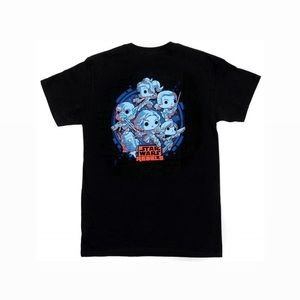 Mens Funko Pop • Star Wars Rebels graphic tee shirt short sleeve shirt black